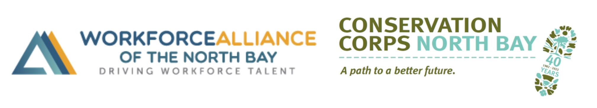 workforce alliance logo and conservation corps logo