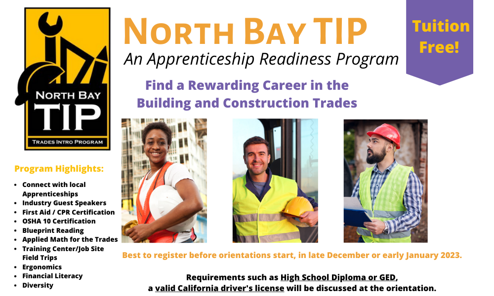 North Bay TIP: An Apprenticeship Readiness Program