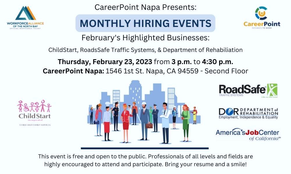 February’s Napa Hiring Event