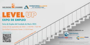 level up expo de empleo banner