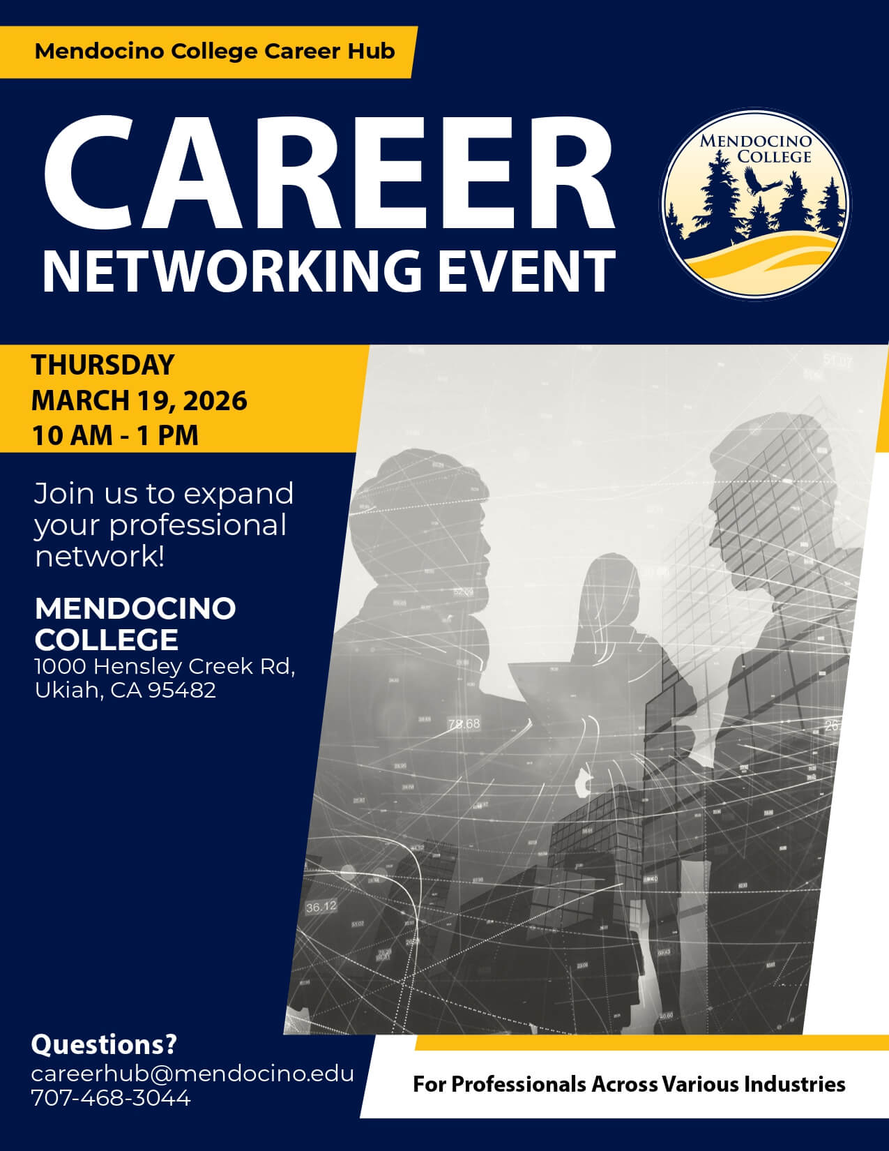 Career Networking Event flyer