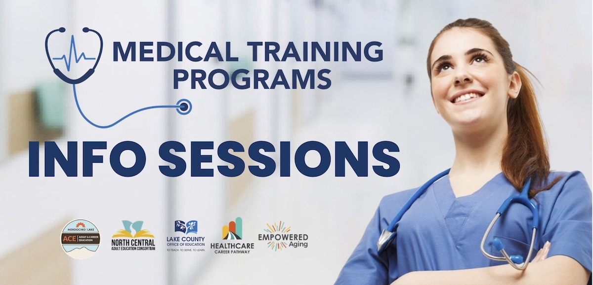 MTP Info Session - medical professional female with hands crossed smiling