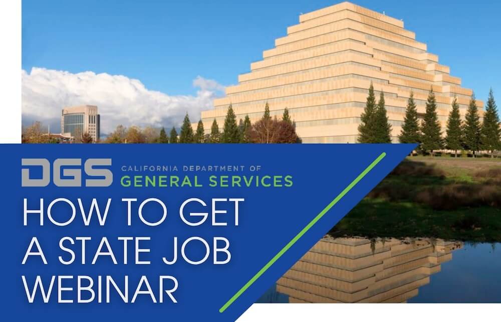 How to Get a State Job Webinar | CA Department of General Services